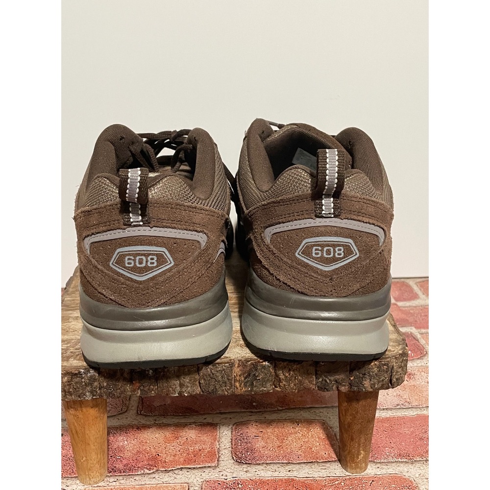 New Balance 608v5 Mens 15 4E Extra Wide Brown Suede Training Shoes MX608UB5 - Picture 5 of 6